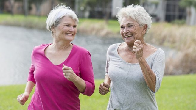 two women running. alert1 medical alert systems two women running. alert1 medical alert systems